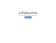 Tablet Screenshot of mcsystems.net